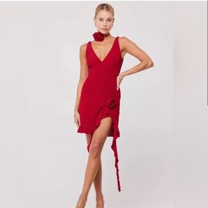 Resa Anyssa Red mini dress size xs